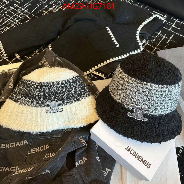 Cap(Hat)-Celine where to buy high quality ID: HG7181 $: 29USD