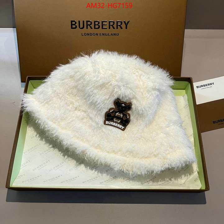 Cap(Hat)-Burberry 1:1 replica wholesale ID: HG7159 $: 32USD