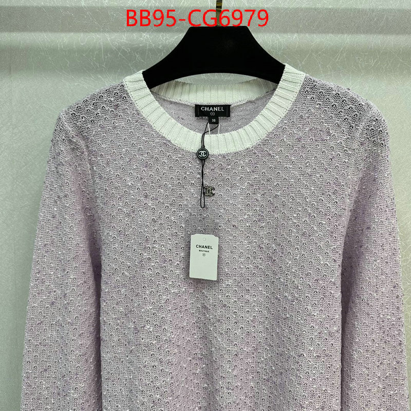 Clothing-Chanel perfect quality ID: CG6979 $: 95USD