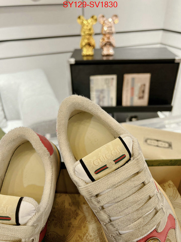 Men Shoes-Gucci high quality replica ID: SV1830 $: 129USD