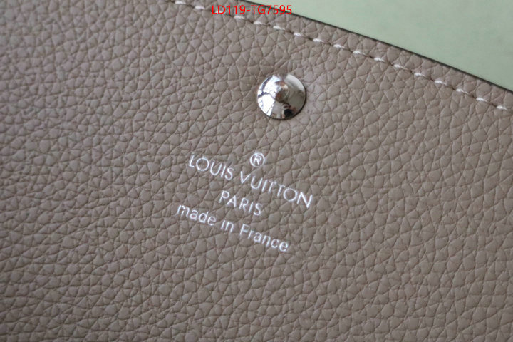 LV Bags(TOP)-Wallet aaaaa replica ID: TG7595 $: 119USD,