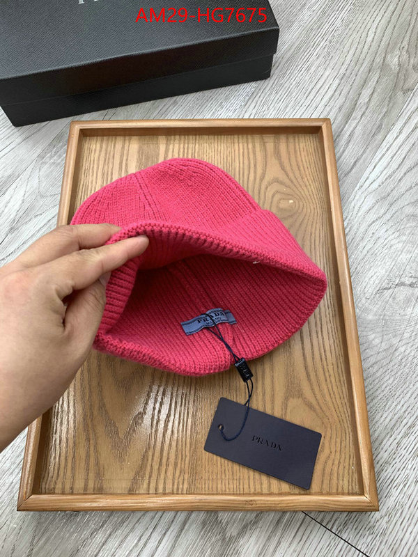 Cap (Hat)-Prada wholesale china ID: HG7675 $: 29USD