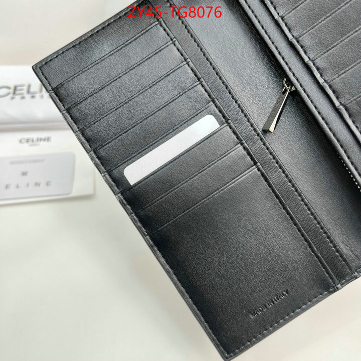 CELINE Bags(4A)-Wallet what is aaaaa quality ID: TG8076 $: 45USD