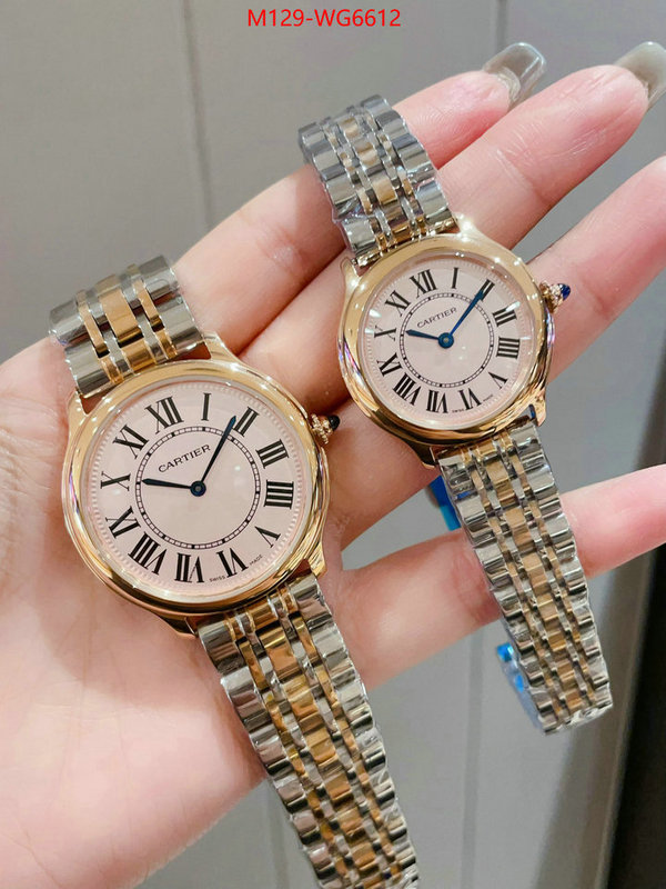 Watch(TOP)-Cartier first top ID: WG6612 $: 129USD