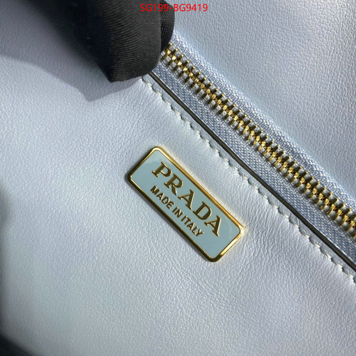 Prada Bags (TOP)-Diagonal- aaaaa ID: BG9419 $: 199USD,