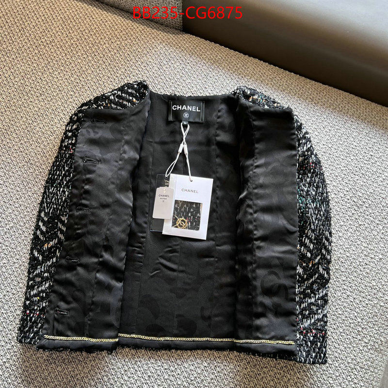 Clothing-Chanel high quality aaaaa replica ID: CG6875 $: 235USD