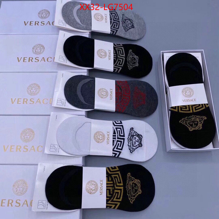 Sock-Versace fake high quality ID: LG7504 $: 32USD