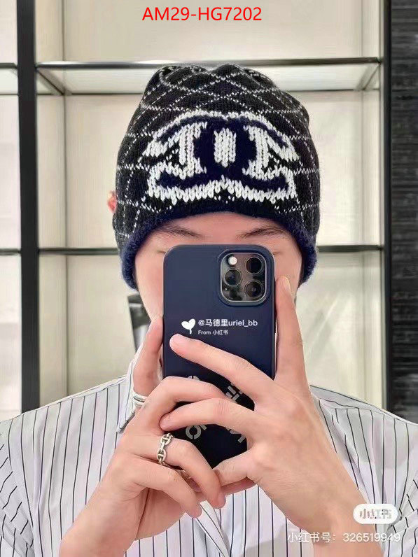 Cap (Hat)-Chanel designer 1:1 replica ID: HG7202 $: 29USD