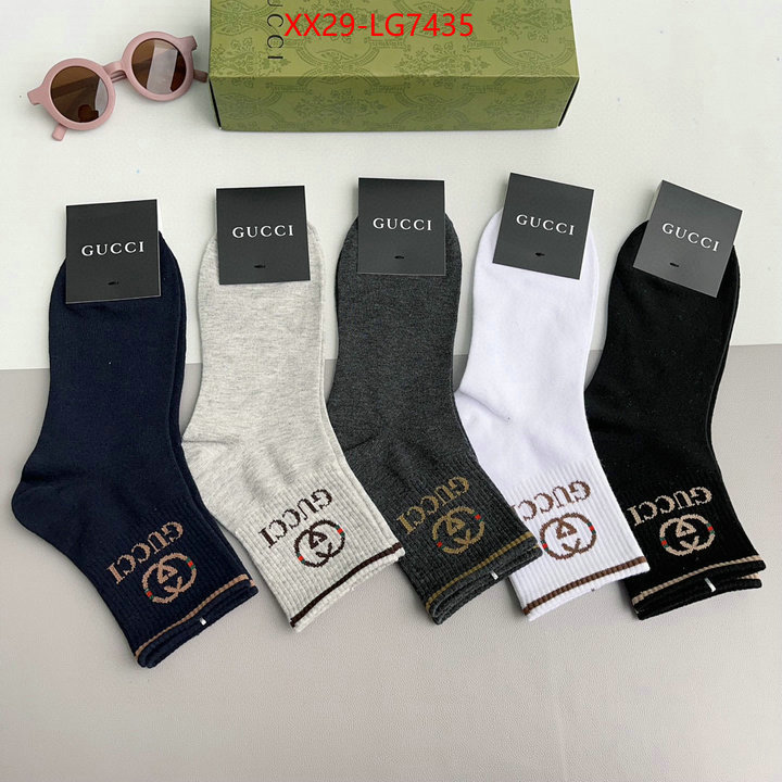 Sock-Gucci first top ID: LG7435 $: 29USD