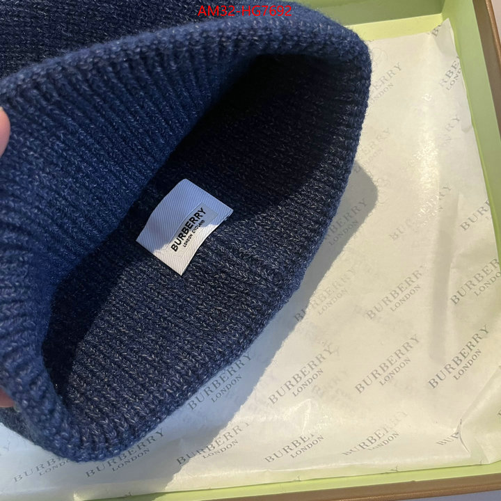 Cap(Hat)-Burberry 2023 perfect replica designer ID: HG7692 $: 32USD