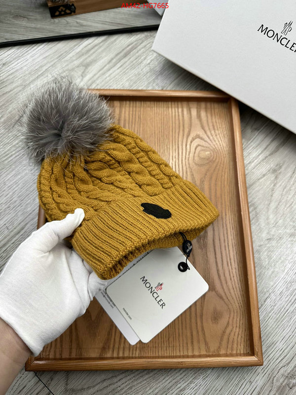 Cap(Hat)-Moncler fashion replica ID: HG7665 $: 42USD