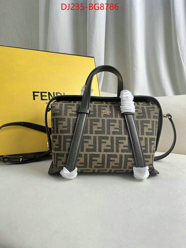 Fendi Bags(TOP)-Boston- quality replica ID: BG8786 $: 235USD,