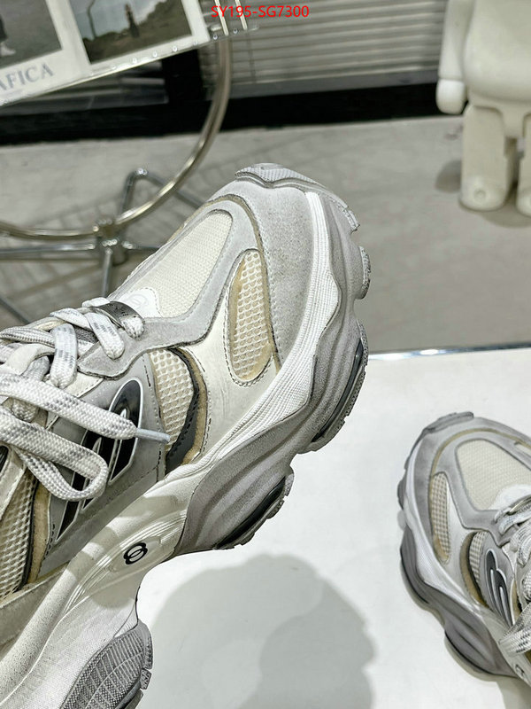 Men Shoes-Balenciaga luxury ID: SG7300 $: 195USD
