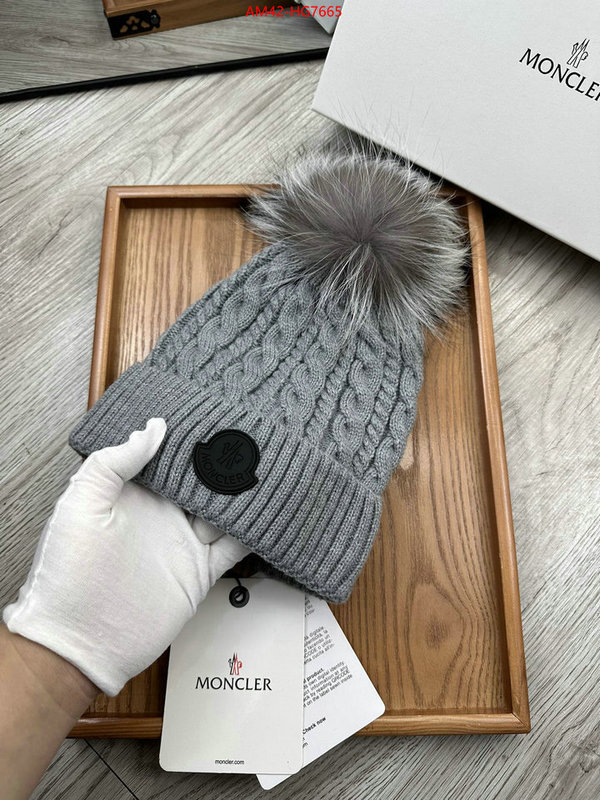 Cap(Hat)-Moncler fashion replica ID: HG7665 $: 42USD