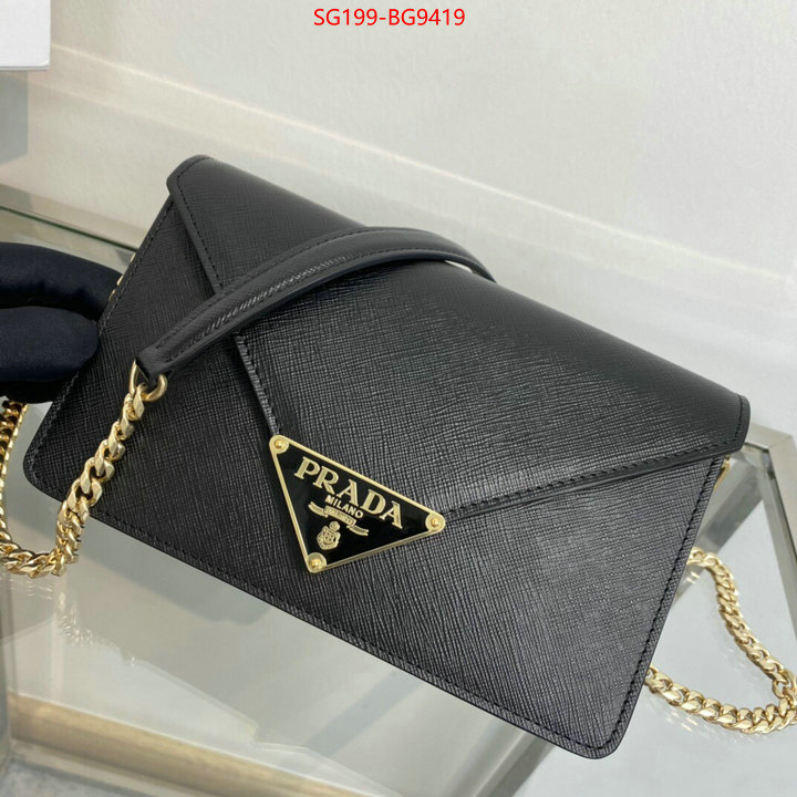 Prada Bags (TOP)-Diagonal- aaaaa ID: BG9419 $: 199USD,