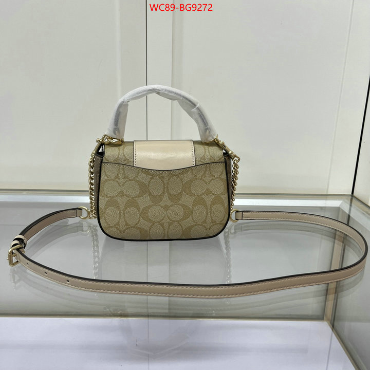 Coach Bags(4A)-Diagonal exclusive cheap ID: BG9272 $: 89USD,