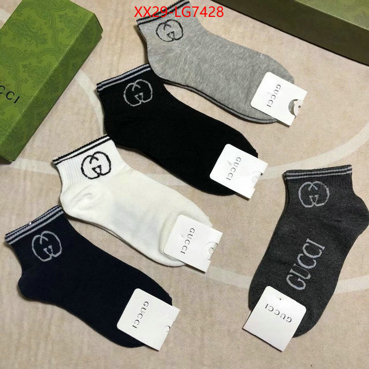 Sock-Gucci replicas buy special ID: LG7428 $: 29USD