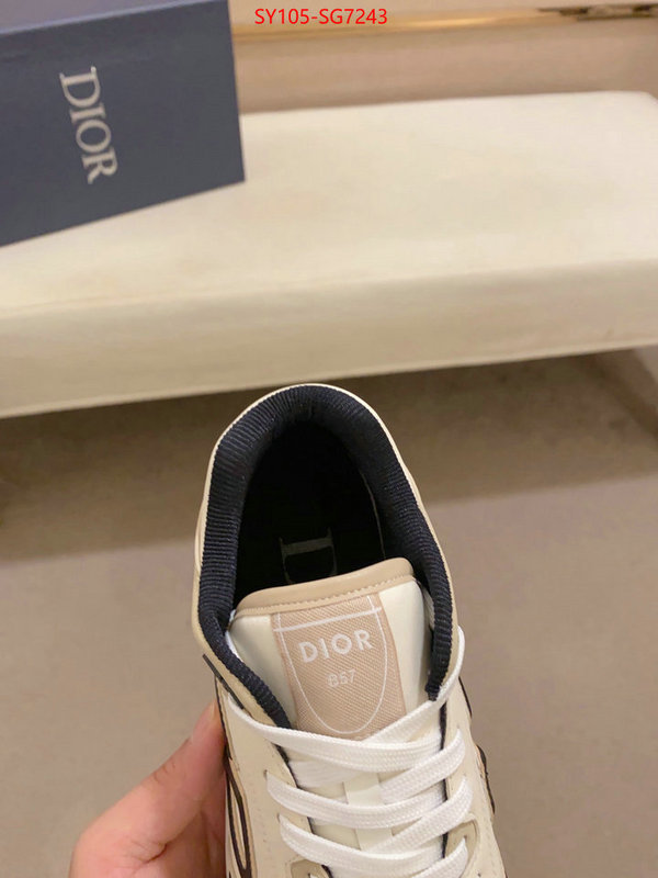 Men shoes-Dior fake cheap best online ID: SG7243 $: 105USD