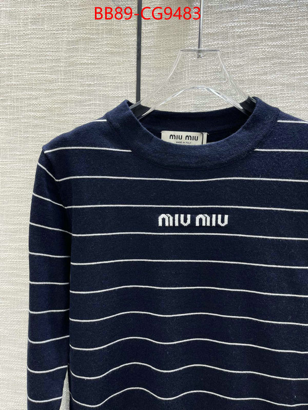 Clothing-MIU MIU best designer replica ID: CG9483 $: 89USD