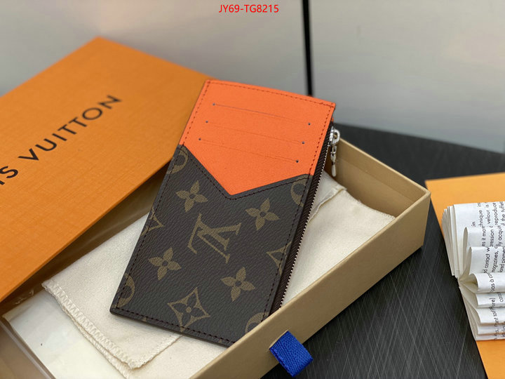 LV Bags(TOP)-Wallet wholesale replica ID: TG8215 $: 69USD