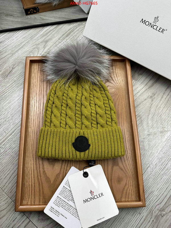 Cap(Hat)-Moncler fashion replica ID: HG7665 $: 42USD