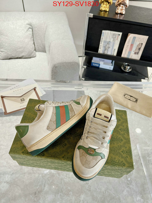 Men Shoes-Gucci high quality replica ID: SV1830 $: 129USD