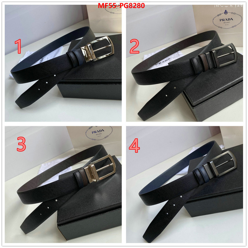 Belts-Prada from china 2023 ID: PG8280 $: 55USD