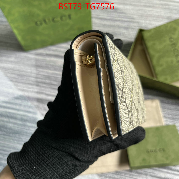 Gucci Bags(TOP)-Wallet- the best quality replica ID: TG7576 $: 79USD,
