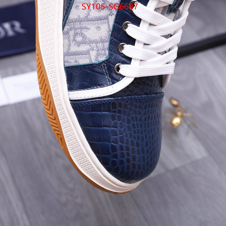 Men shoes-Dior aaaaa customize ID: SG6687 $: 105USD