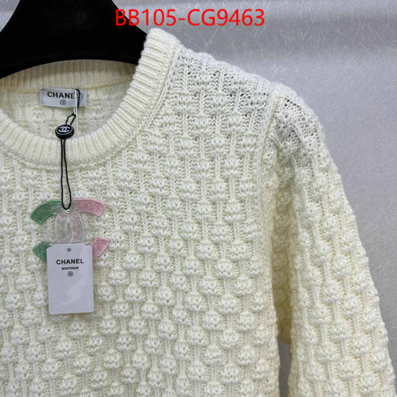 Clothing-Chanel 2023 replica wholesale cheap sales online ID: CG9463 $: 105USD