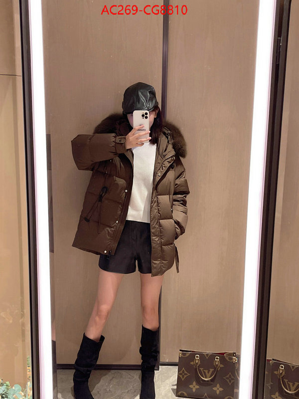 Down jacket Women-MaxMara mirror copy luxury ID: CG8810 $: 269USD