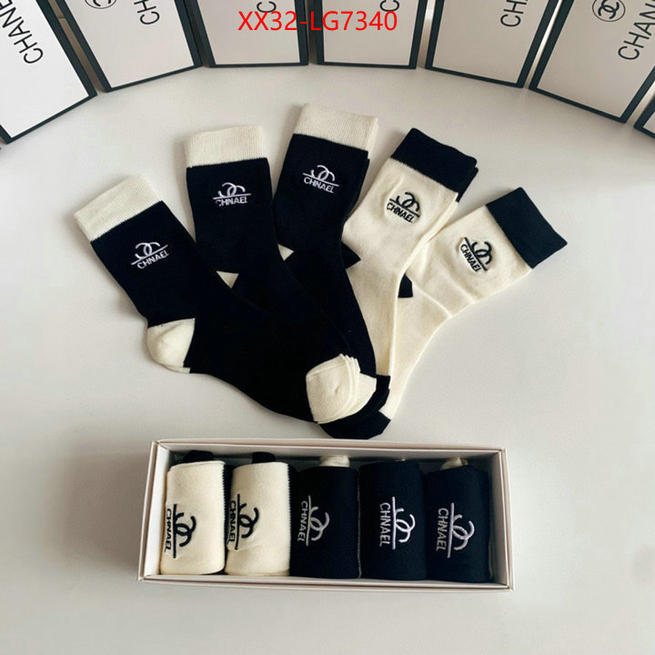 Sock-Chanel aaaaa quality replica ID: LG7340 $: 32USD