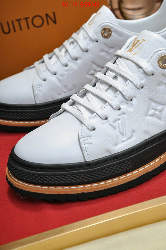 Men Shoes-LV aaaaa customize ID: SG9043 $: 115USD