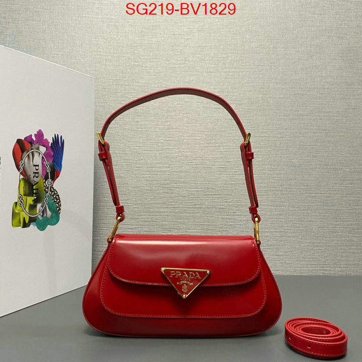 Prada Bags (TOP)-Diagonal- flawless ID: BV1829 $: 219USD