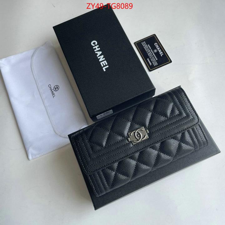 Chanel Bags(4A)-Wallet- website to buy replica ID: TG8089 $: 49USD