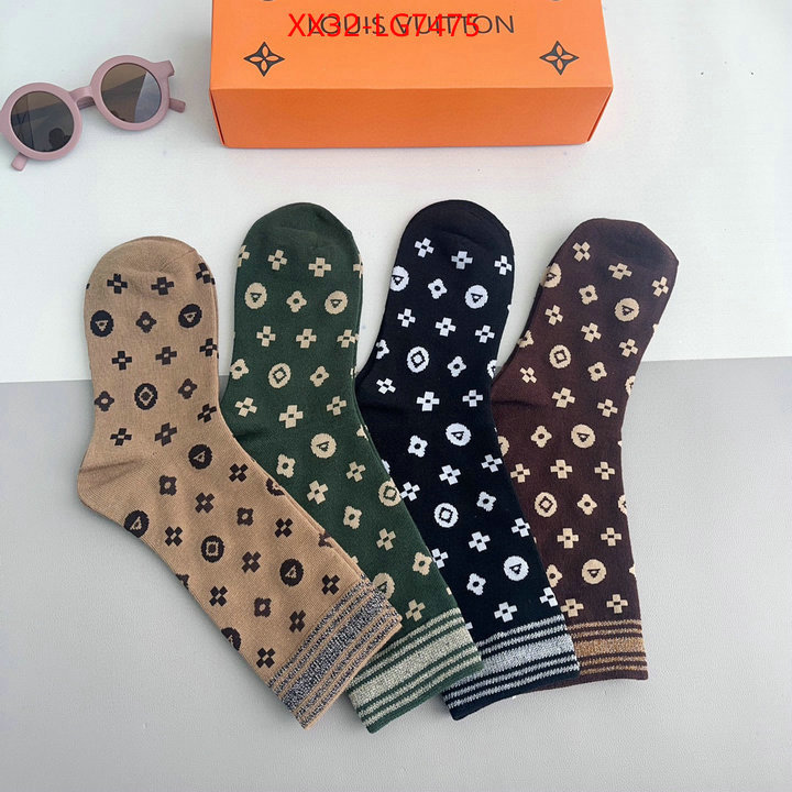 Sock-LV fake designer ID: LG7475 $: 32USD