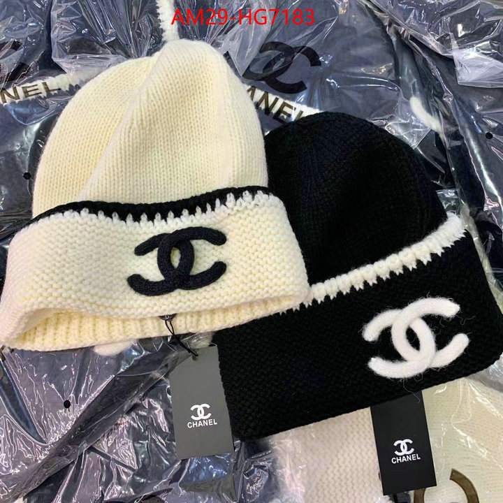 Cap (Hat)-Chanel can i buy replica ID: HG7183 $: 29USD