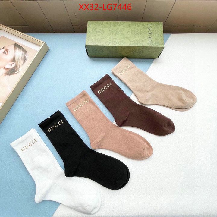 Sock-Gucci high ID: LG7446 $: 32USD