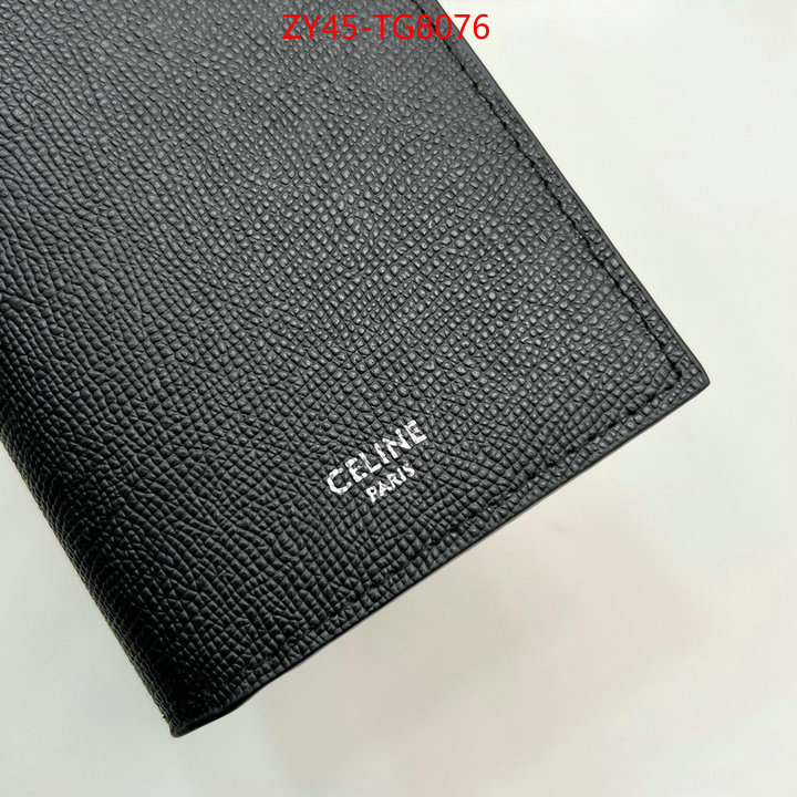 CELINE Bags(4A)-Wallet what is aaaaa quality ID: TG8076 $: 45USD