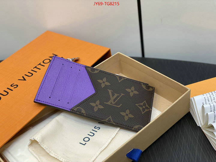 LV Bags(TOP)-Wallet wholesale replica ID: TG8215 $: 69USD