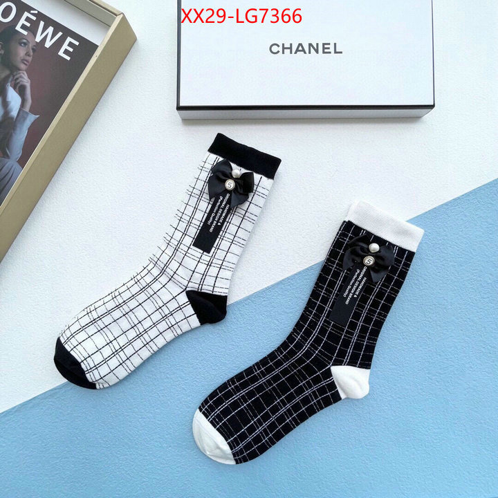 Sock-Chanel unsurpassed quality ID: LG7366 $: 29USD