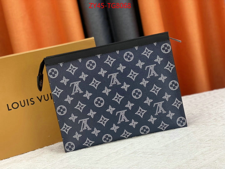 LV Bags(4A)-Wallet high quality happy copy ID: TG8068 $: 45USD