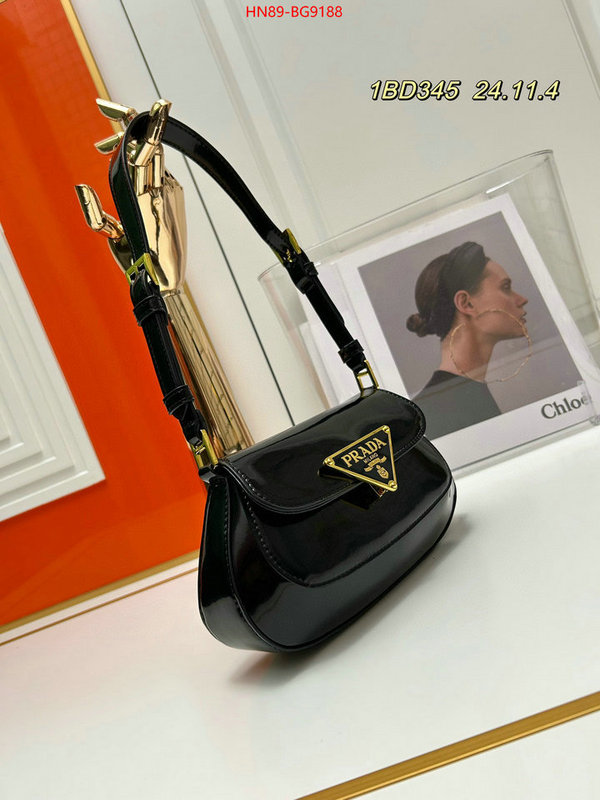 Prada Bags (4A)-Diagonal- what ID: BG9188 $: 89USD,