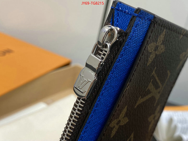 LV Bags(TOP)-Wallet wholesale replica ID: TG8215 $: 69USD