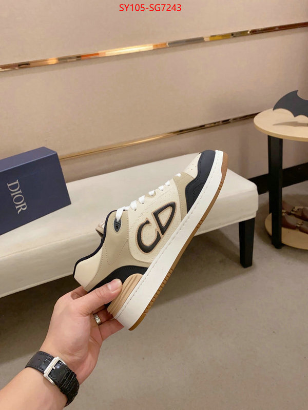 Men shoes-Dior fake cheap best online ID: SG7243 $: 105USD