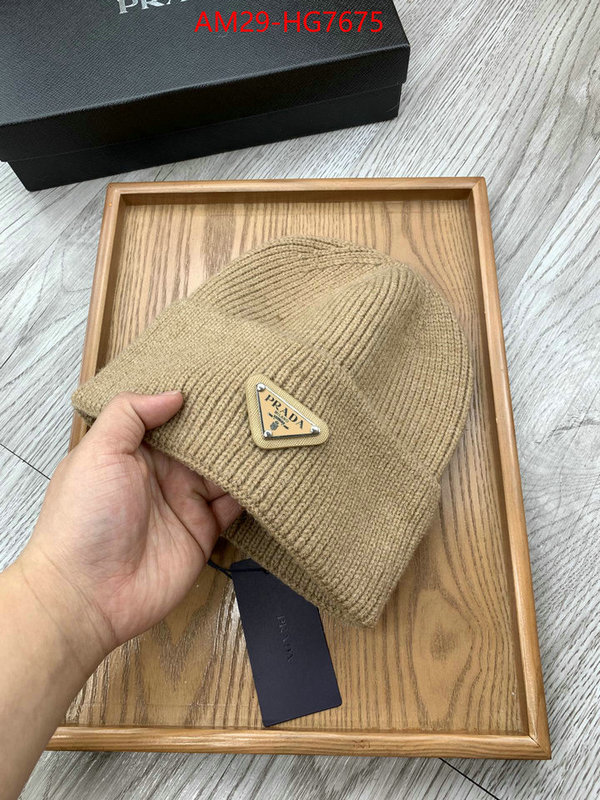 Cap (Hat)-Prada wholesale china ID: HG7675 $: 29USD