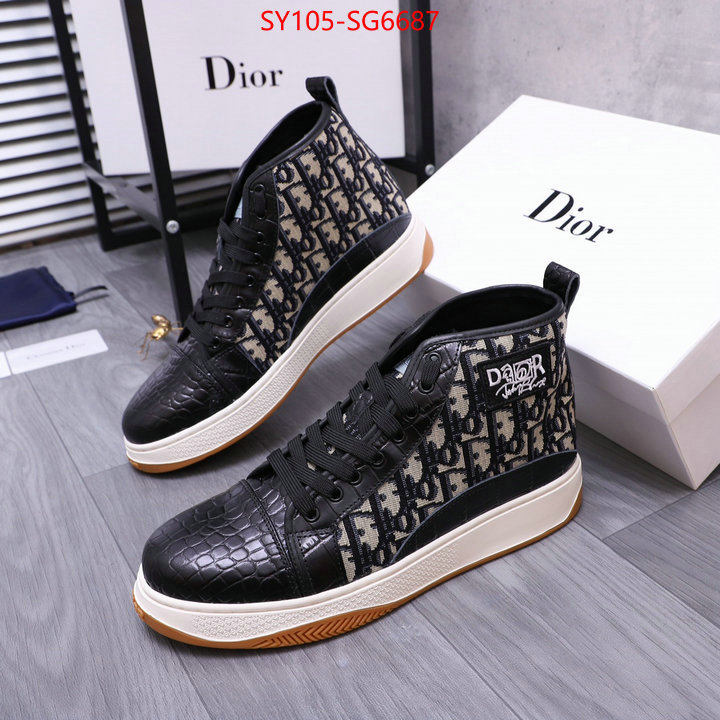 Men shoes-Dior aaaaa customize ID: SG6687 $: 105USD