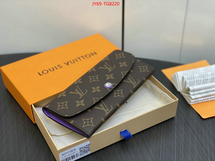 LV Bags(TOP)-Wallet online from china designer ID: TG8220 $: 69USD