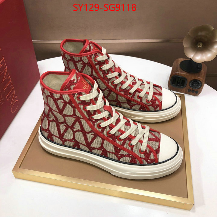 Men Shoes-Valentino 1:1 replica wholesale ID: SG9118 $: 129USD