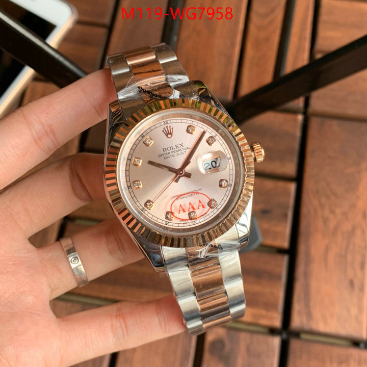 Watch(4A)-Rolex brand designer replica ID: WG7958 $: 119USD